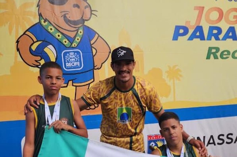 Esporte e educação que transformam vidas: Alunos e irmãos paratletas de São Miguel dos Campos vêm conquistando títulos