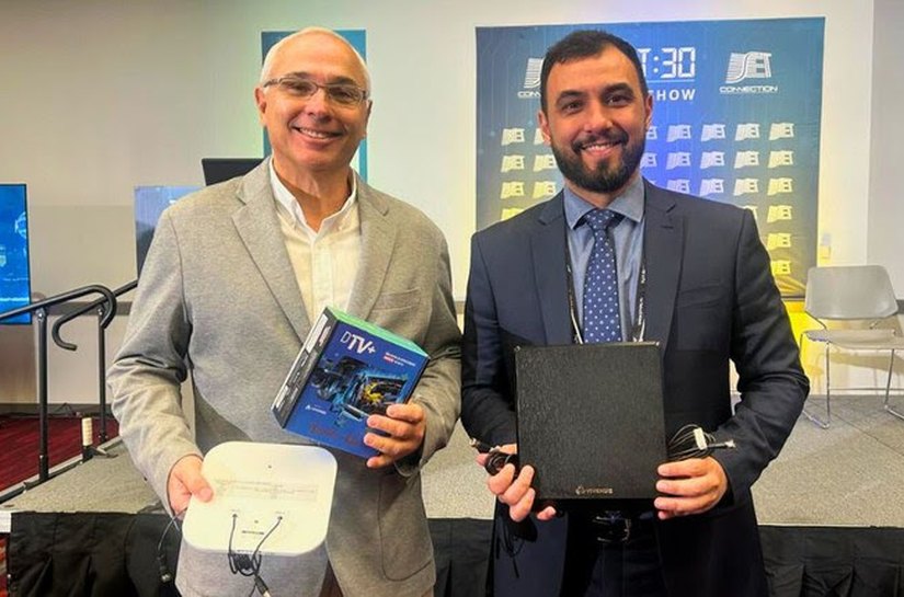 Ministério das Comunicações recebe os primeiros protótipos da antena e do conversor da TV 3.0