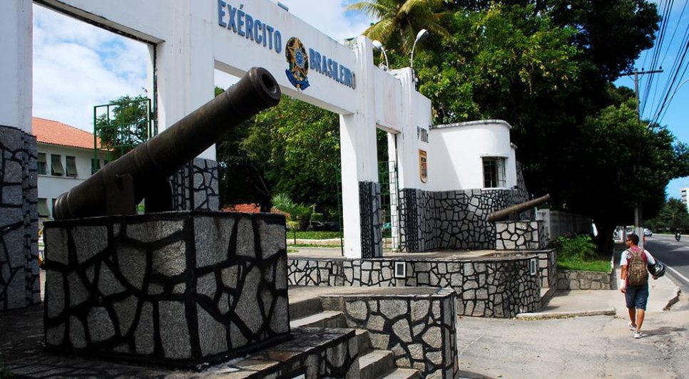 Quartel do exército em Alagoas.  / Foto: Reprodução/Redes Sociais