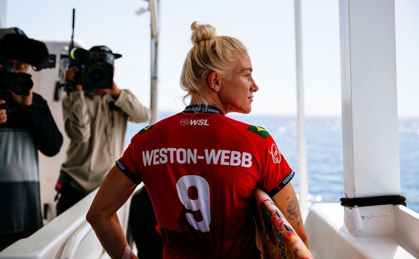 Tati Weston-Webb e Ítalo Ferreira se garantem no WSL Finals