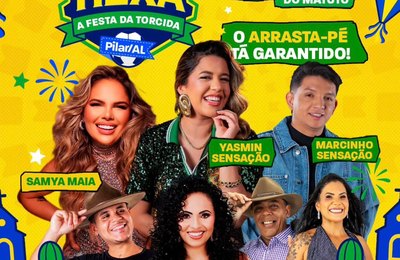 Yasmin Sensação, Marcinho Sensação e Eliane estão entre as atrações do São João do Pilar, que começa nesta segunda, 22