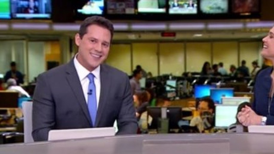 Jornal Hoje mantém boa audiência com estreia de Dony De Nuccio