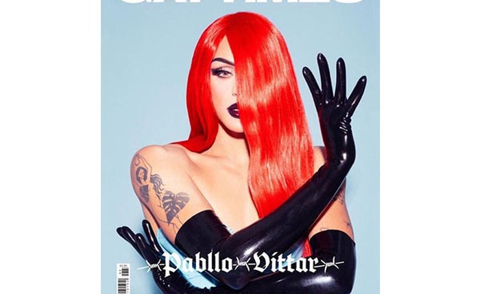 Pabllo Vittar é capa de revista britânica LGBTQ+ Gaytimes