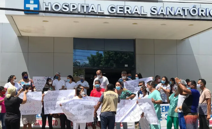 No ano passado os funcionários já protestavam contra atraso salarial No ano passado os funcionários já protestavam contra atraso salarial