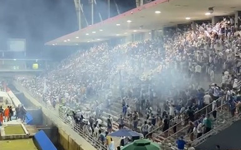 Confusão no Rei Pelé pode render punição ao CSA após súmula de árbitro