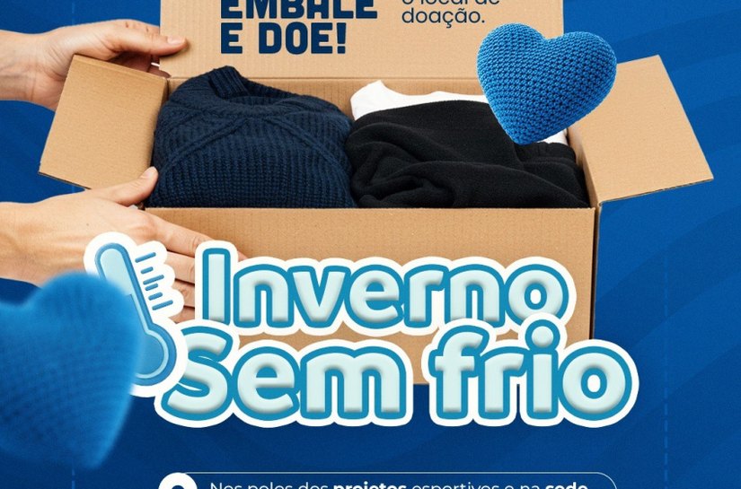 Semesp lança campanha Inverno Sem Frio para arrecadação de agasalhos