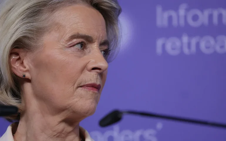 Von der Leyen defende solução diplomática para o Irã e pede desescalada