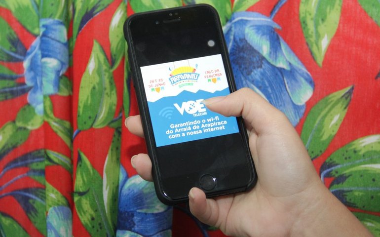 Aravantu: shows na Perucaba têm videomonitoramento e Wifi grátis