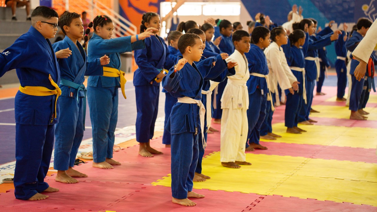 Festival de Judô Escolar reúne estudantes e incentiva formação cidadã