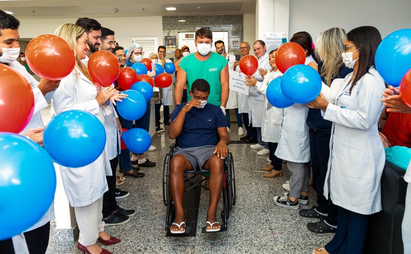 Recebe alta 1° paciente submetido a transplante renal no Hospital do Coração Alagoano