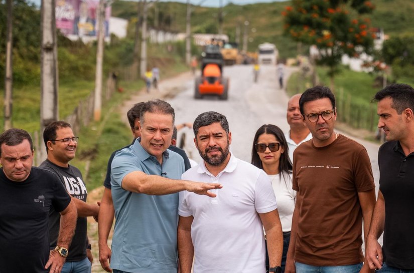 Renan Filho vistoria obras da BR-424 e destaca avanços após federalização da rodovia