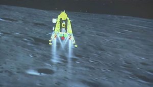 nave-india-lua-robojpg-24082023085548868 / Foto: Foto: ISRO/AFP