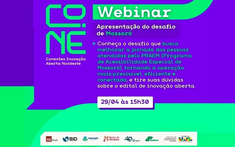 Webinar detalha desafio de inovação da gestão pública de Mossoró (RN)