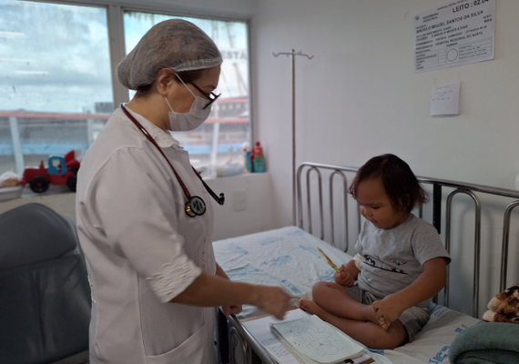 HGE salva a vida de criança de 3 anos com pneumonia que causou derrame pleural
