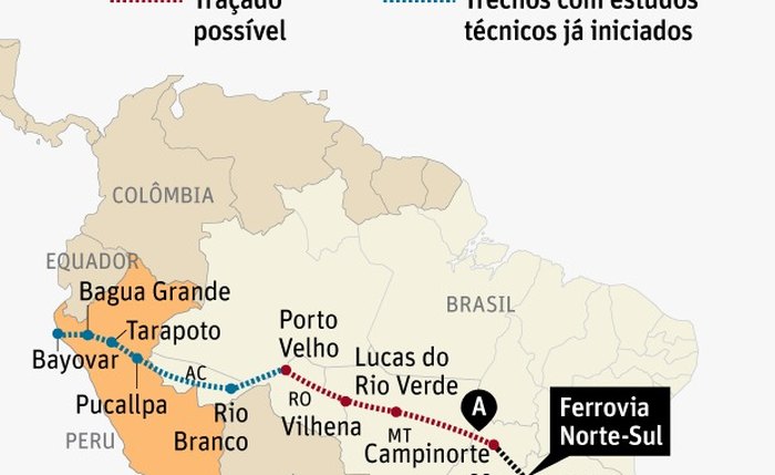 A medida faz parte do programa Rotas de Integração Sul-Americana A medida faz parte do programa Rotas de Integração Sul-Americana