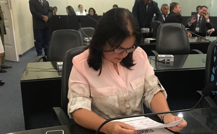 Fátima Canuto é eleita vice-presidente da Comissão de Saúde e Seguridade Social da ALE