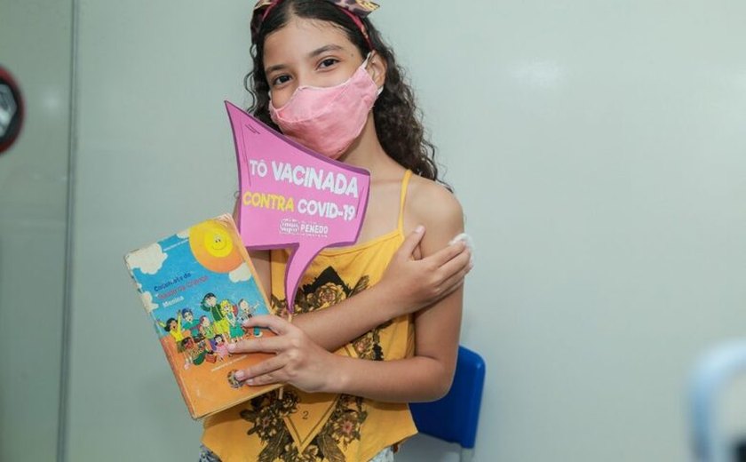 Vacina contra Covid está liberada para crianças com idade de 5 a 11 anos em Penedo