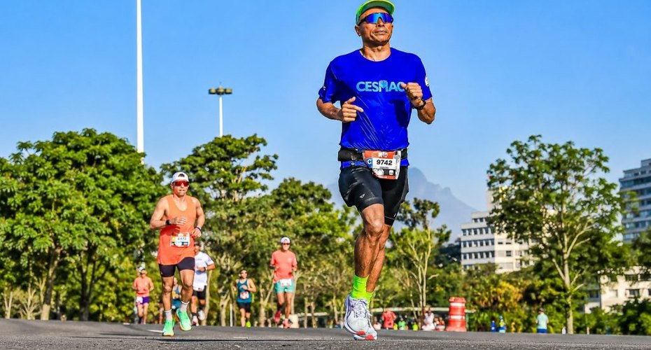 De colaborador do Cesmac a exemplo de superação: Wal conquista recorde pessoal na Maratona do Rio 2026