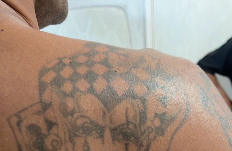 tatuagem / Foto: Foto: Ascom SSP/SE