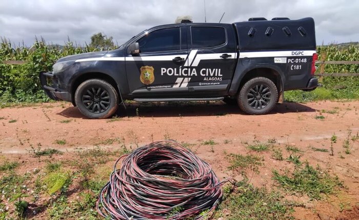 A ligação irregular já foi desativada e todo o material foi removido