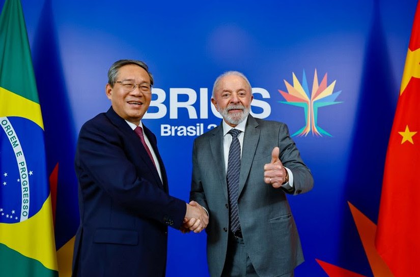 Com primeiro-ministro da China, Lula enfatiza excelente momento da relação bilateral