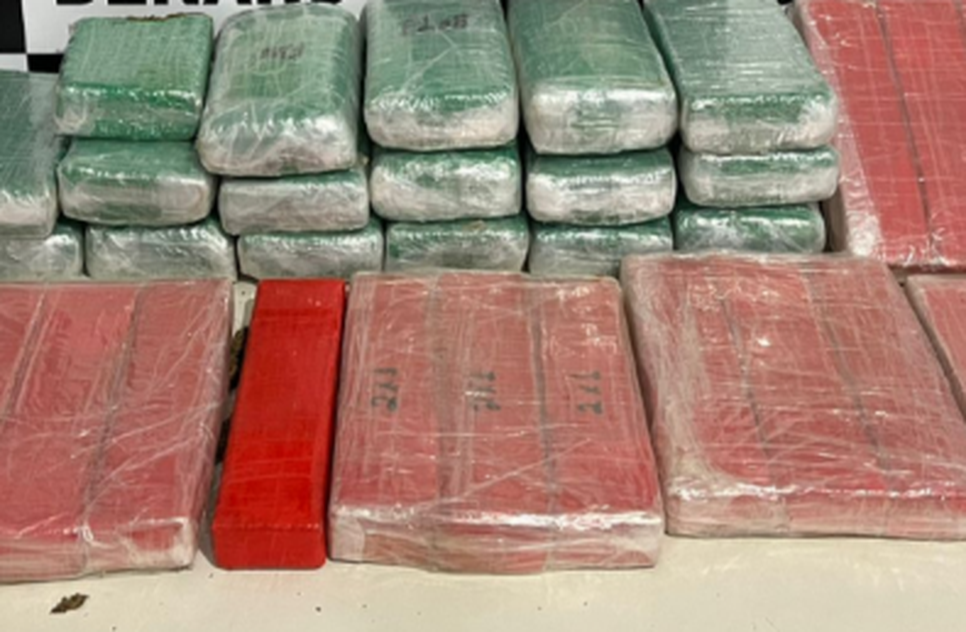 38KG DE DROGA / Foto: Reprodução: Foto SSP