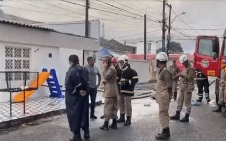 Incêndio atinge abrigo para crianças no Recife