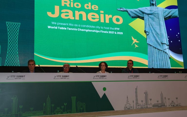 Rio de Janeiro será a sede do Mundial de Tênis de Mesa em 2029