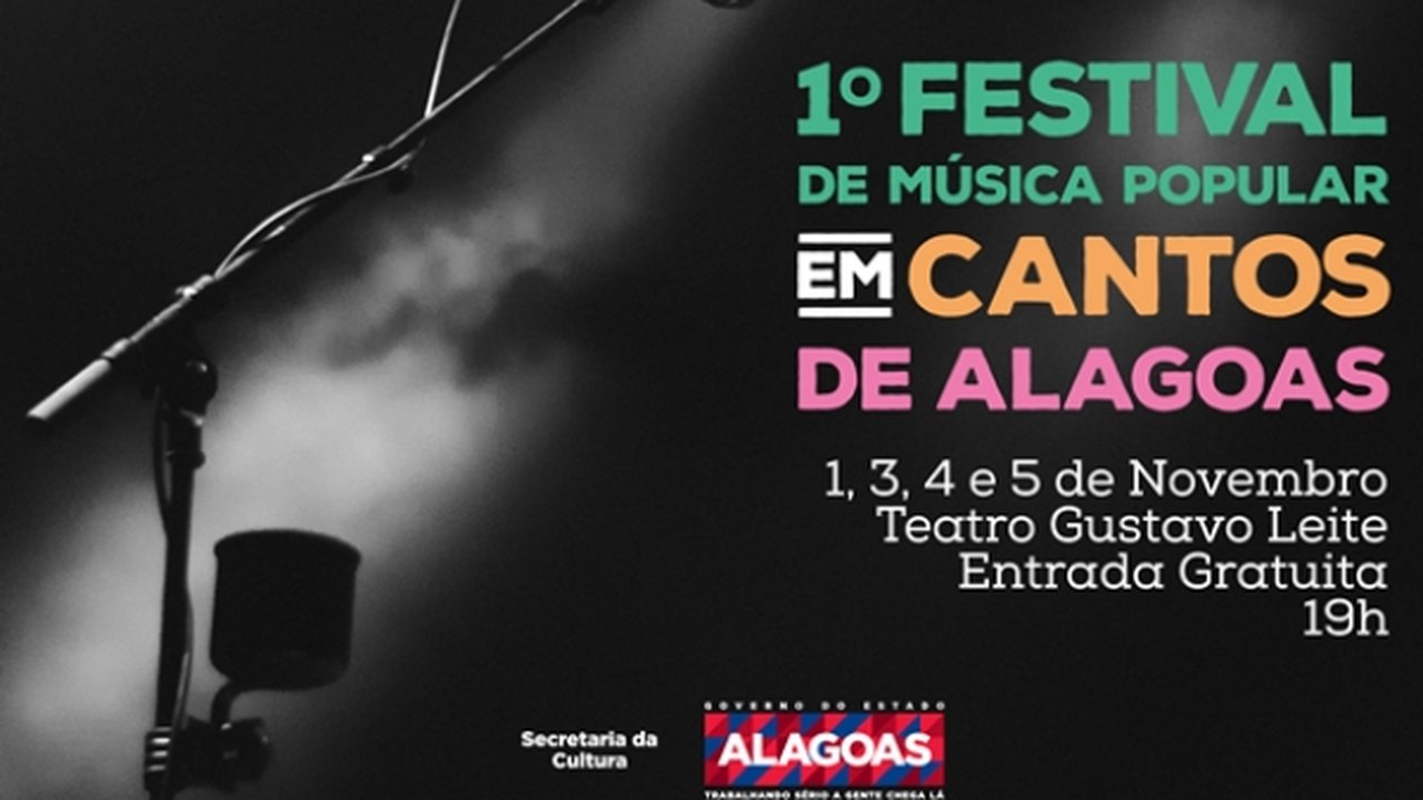 Secretaria de Cultura divulga programação do Festival de Música Popular