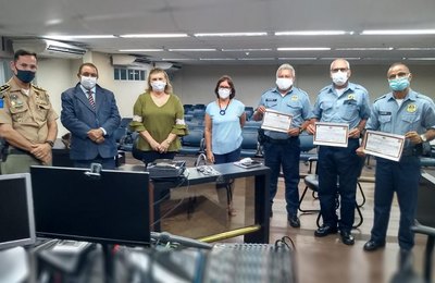 Assessoria Militar apresenta proposta de novo videomonitoramento do Fórum da Capital