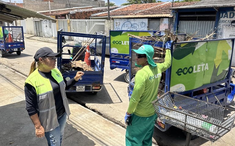 Primeira ação de 2026 do Projeto Ecoponto Aqui contempla o bairro do Tabuleiro
