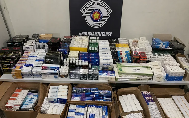 Denúncia de cárcere privado resulta na apreensão de anabolizantes em São Paulo