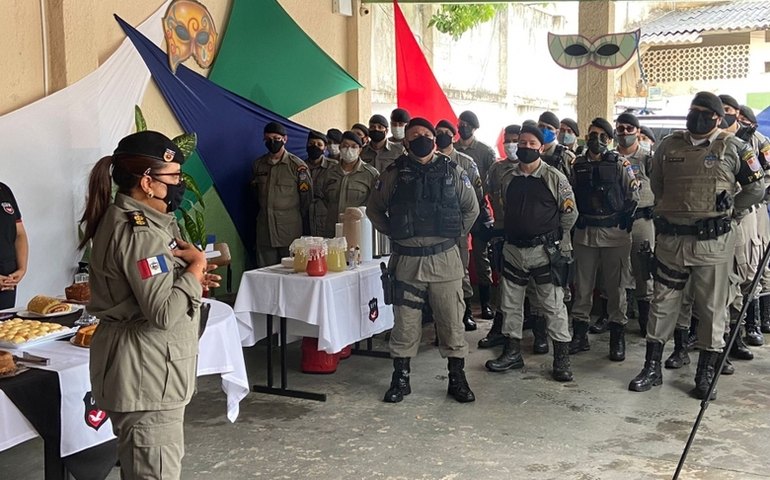 Batalhão Escolar da PM-AL promove ação de reconhecimento à tropa