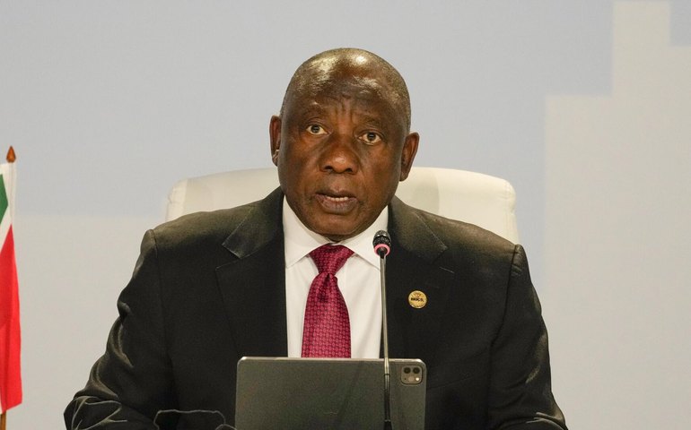 'Não seremos intimidados': dispara Ramaphosa sobre política dos EUA para África do Sul
