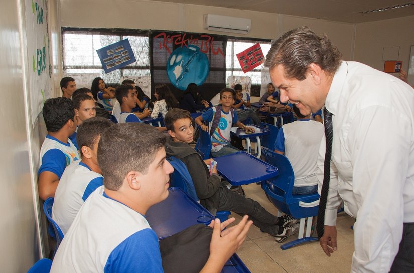 Estudantes do BB recebem palestra do projeto Trajetórias que Inspiram