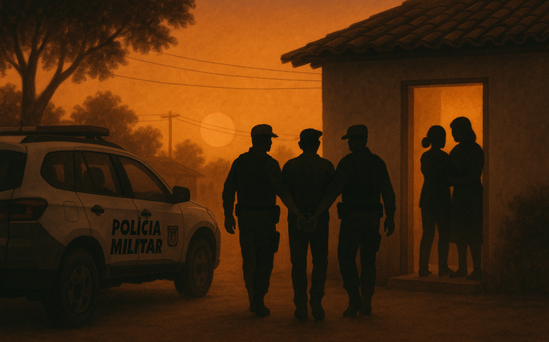 Homem é preso em flagrante após tentativa de estupro da cunhada e agressão à esposa em Palmeira dos Índios