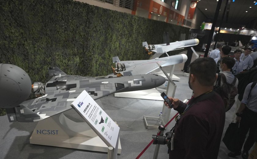 Taiwan investe em 50 mil drones até 2027 para reforçar defesa, diz mídia