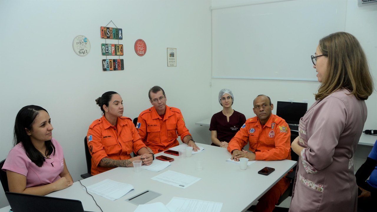 Sesau capacita bombeiros militares para coleta de leite humano nos bairros de Maceió