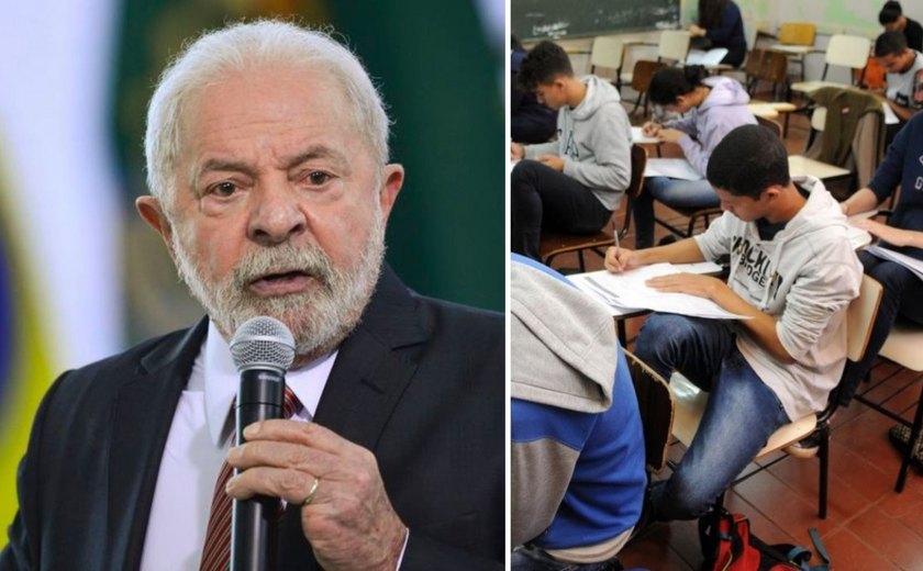 Lula: Novo Ensino Médio foi suspenso para debatermos melhor com área da educação