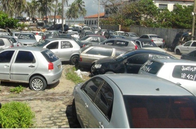 Detran/AL desafogará batalhões e delegacias que possuem veículos apreendidos