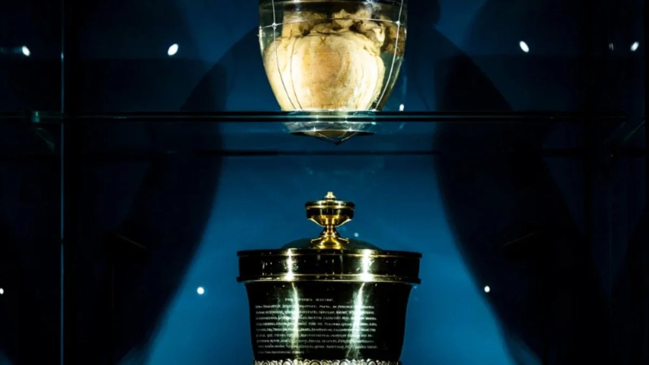Coração de Dom Pedro I é exposto em Portugal antes de vir para o Brasil