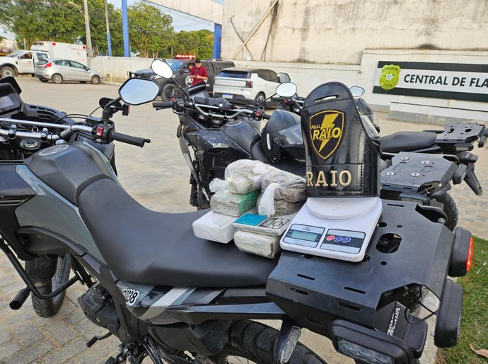 Polícia Militar apreende 3Kg de maconha durante patrulhamento em Maceió
