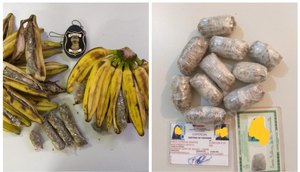 DROGAS ESCONDIDAS BANANA BISCOITO / Foto: Sejuc
