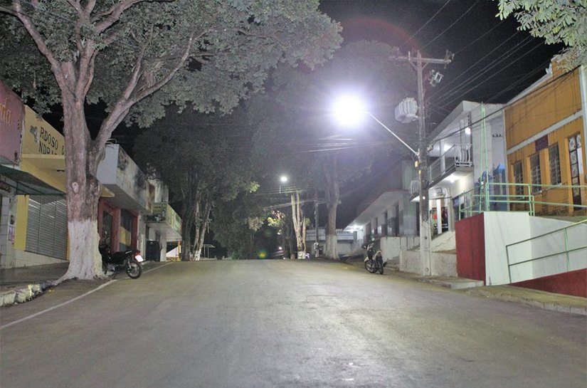 União dos Palmares segue modernizando sua iluminação pública