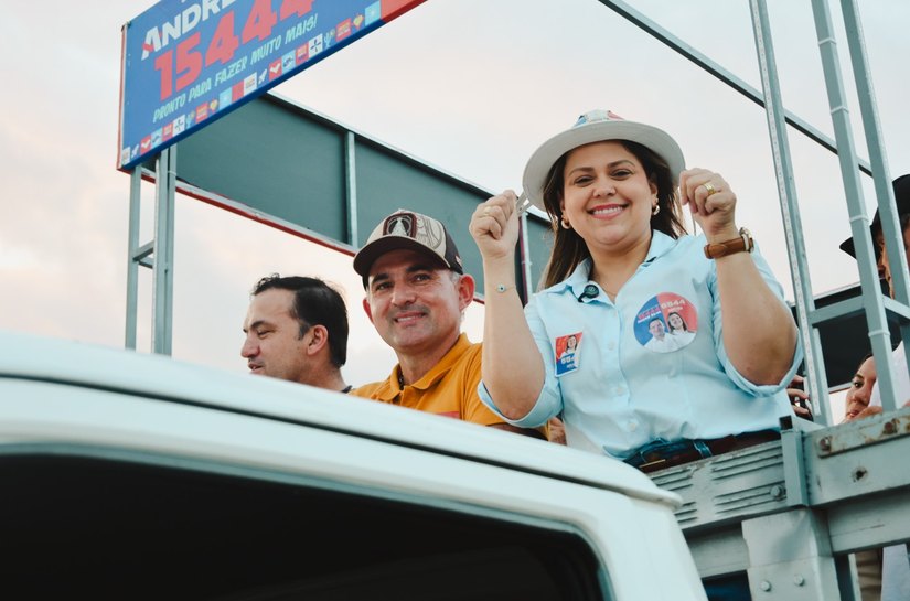 Samyra do Basto leva a “Rota da Vitória” às ruas e mobiliza apoiadores no município de Teotônio Vilela