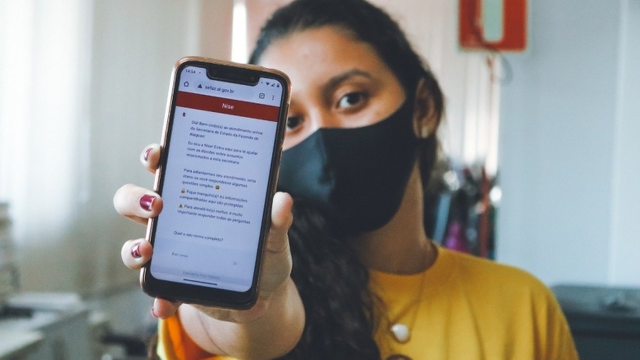 Assistente virtual Nise está sempre a postos para os atendimentos
