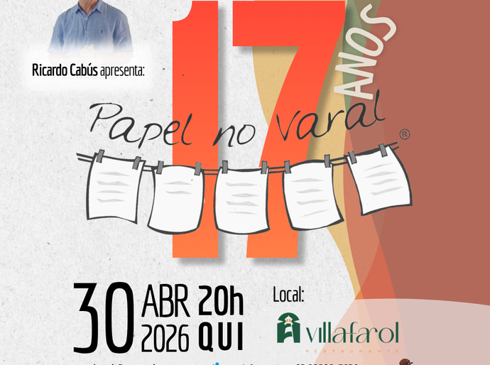 Papel no Varal: 17 anos pendurando poesias ao vento