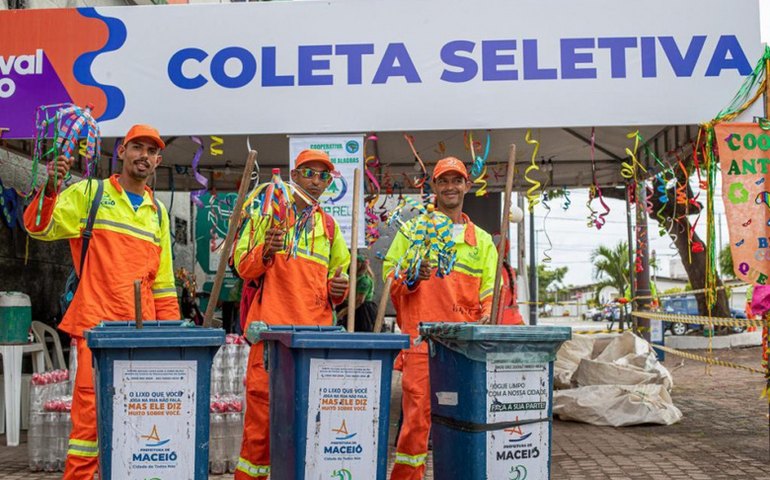 Desenvolvimento Sustentável recolheu mais de 184 toneladas de resíduos no Carnaval