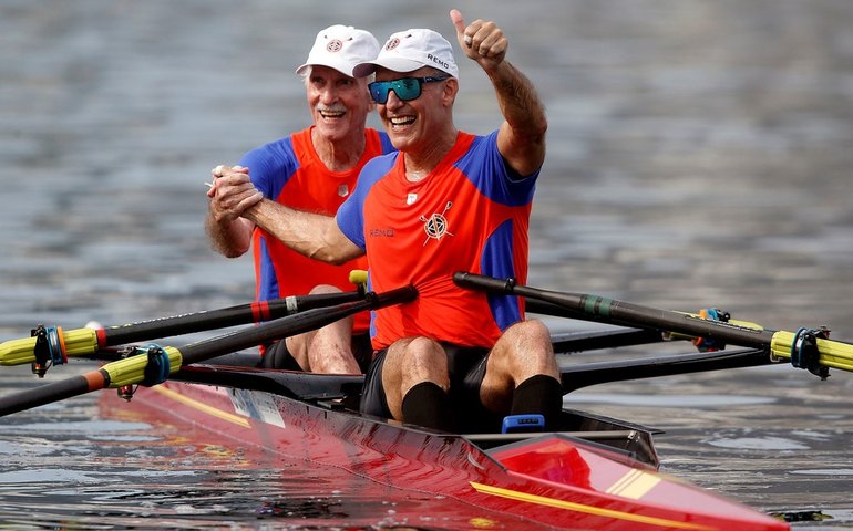 Mais de 400 remadores masters participam do Campeonato Brasileiro