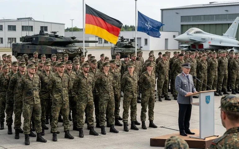 Com defesa defasada e OTAN em crise, Alemanha planeja ampliar efetivo militar